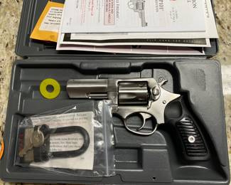 Ruger 3" 357magnum/38 Special Revolver with original box.