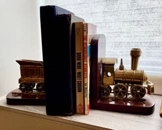 Train Bookends