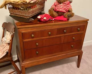 So very nice condition Chest with Georgio Bear on top.