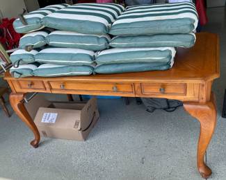 Wood Desk/Occasional Table.