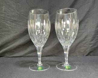 2 Marquis by Waterford Omega Ice Tea Glasses