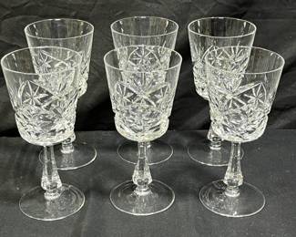 6 Astral by Hutschenreuther Water Goblets
