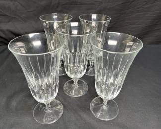 5 Mikasa Park Avenue Iced Tea Glasses