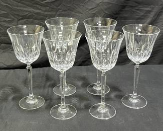 6 Mikasa Interlude Wine Glasses