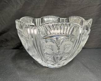 24% Crystal Darlington Pattern Bowl