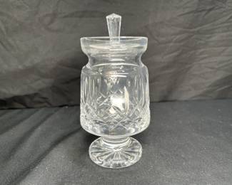 Waterford Crystal Lismore Jam/Jelly/Honey Jar