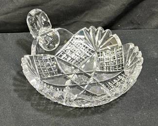 American Brilliant Cut Glass Nappy