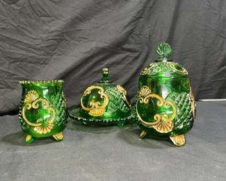 ATQ Riverside Croesus Cheese Dish, Bowl & Sugar