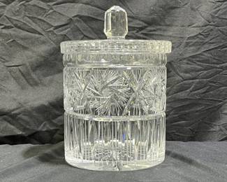 Violetta Poland Lead Crystal Biscuit jar