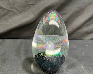 1993 Robert Eickholt Studio Art Glass Paperweight