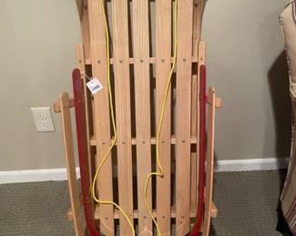  L.L. Bean kids pull sled