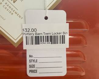 Pottery Barn Teen Locker Bin