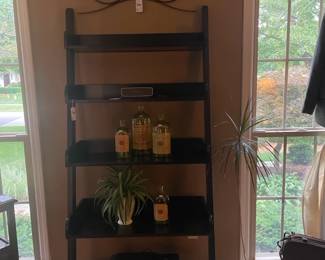 Black Ladder Shelf
