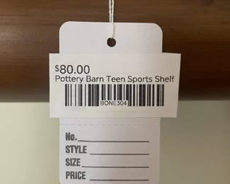 Pottery Barn Teen Sports Shelf