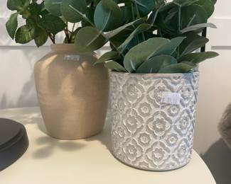 Threshold Faux Eucalyptus Plant, Threshold faux ceramic potted plants