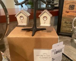  Pottery Barn Salt & Pepper Set
