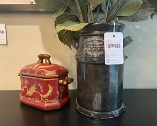 Potted Faux Flowers