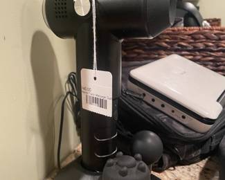 NordicTrack massage gun, Philips Portable DVD player DCP750/37, Philips Portable DVD player PET708/37