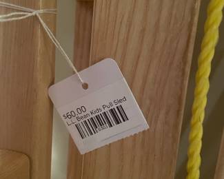  L.L. Bean kids pull sled