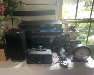 iHome iBT30, iHome iPLWBT5, Denon AVR-S740H, Sony BDP-S350, Sony BDP-S480, Panasonic phone set

