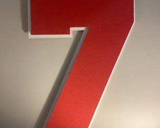 Number 7 cork board
