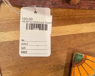Health & Hand Lazy Susan, Color Y Tradicion Coasters