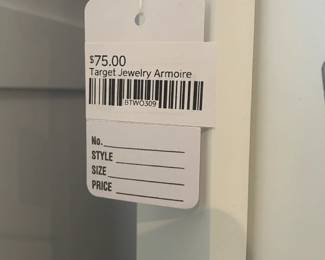 Target Jewelry Armoire