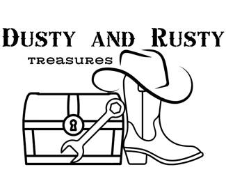 Dusty and Rusty Treasures Logo