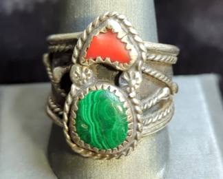 Sterling Silver Rings, Qty 2, Unknown Sizes