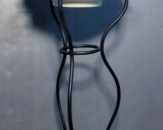 Royal Crownford Wash Basin With Ceramic Pitcher And 34" Wrought Iron Base