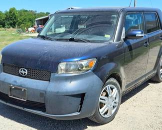 2008 Toyota Scion XB Passenger Car, VIN JTLKE50E481055631, Mileage Showing On Odometer 303121, Transmission Needs Repair, Missouri Title