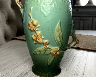 Roseville Bittersweet Green Vase, 883-8