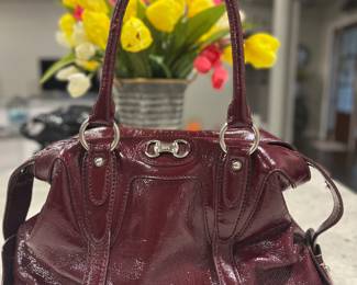 Michael Kors Burgundy Purse