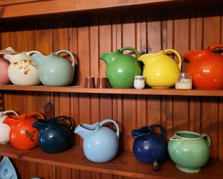 Coorsite, Hall, fiestaware tea pots