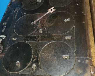 6 burners with clean out