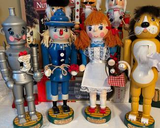 Complete set of “Wizard of Oz” nutcrackers