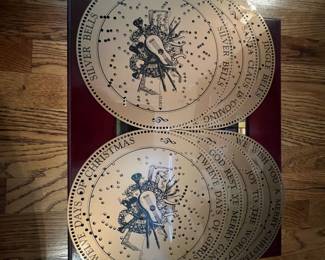 Discs for Mr. Christmas music box