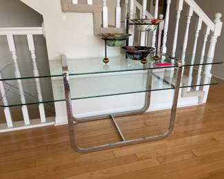 Console table - glass