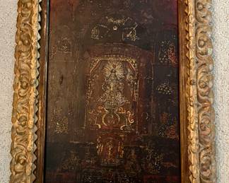 Virgin de la Calendaria holding infant Jesus