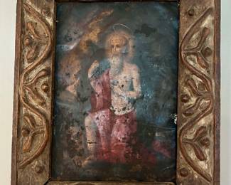 Painting on copper of St. Jerome