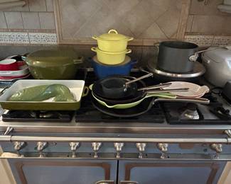 Le Creuset pots & pans