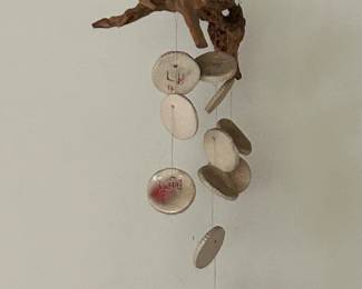 Driftwood wind chime