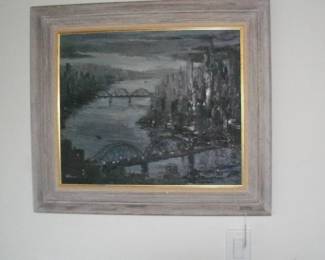Viola Allen painting