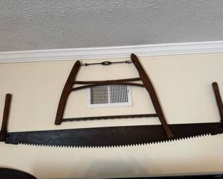Vintage crosscut saw 
Two-men saw