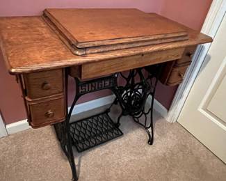 Antique sewing machine 