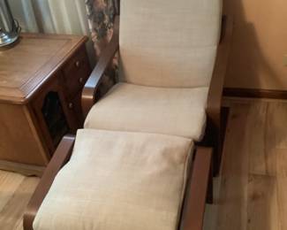 ,IKEA Chair and ottoman…presale $60