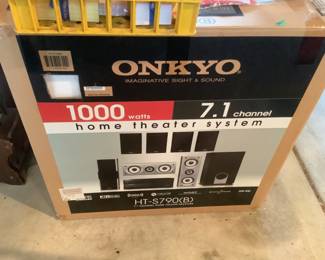 This is brand new…full home theater