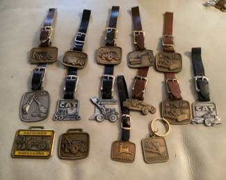 Vintage watch fobs