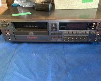 JVC disc and CD player