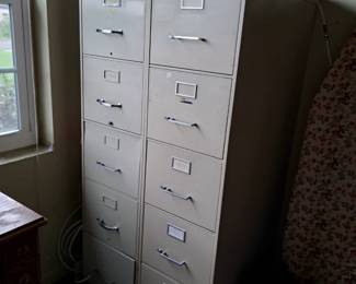 5 RAWER FILING CABINETS - 2 AVAILABLE